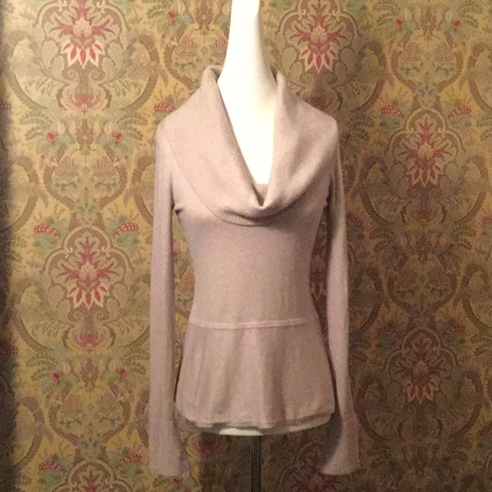 WHBM cowl-neck sweater